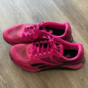 Reebok Women's Nano X2 Vibrant Pink Sneakers Size 10